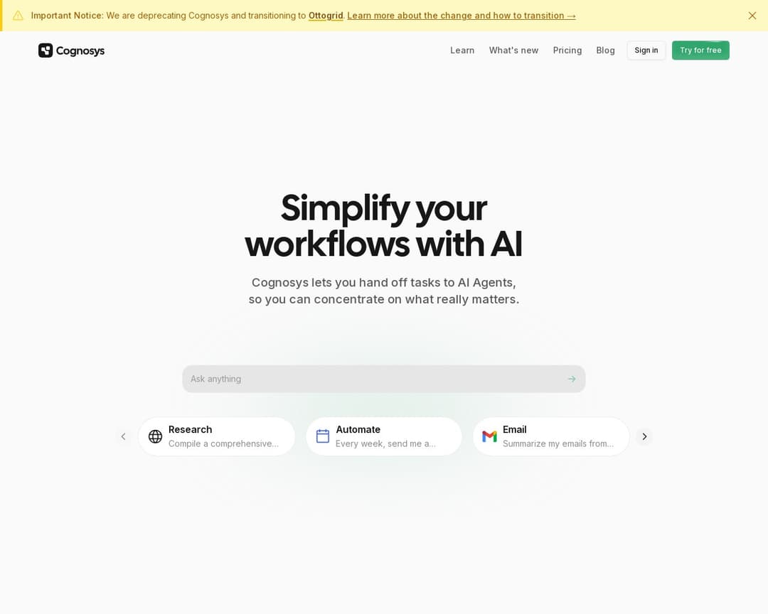 Cognosys