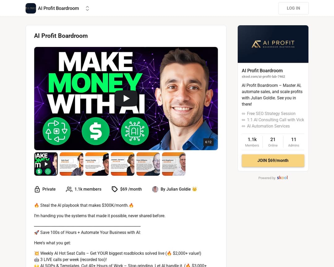 AI Profit Boardroom