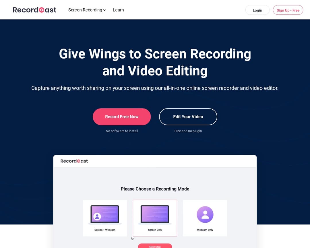 RecordCast