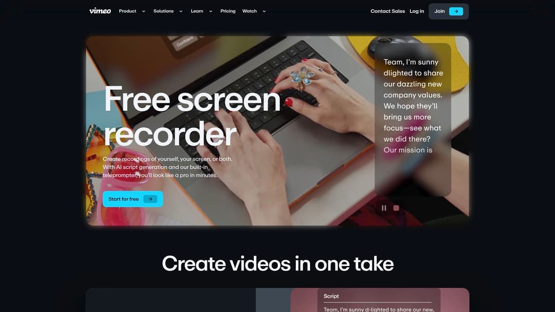 Vimeo Record