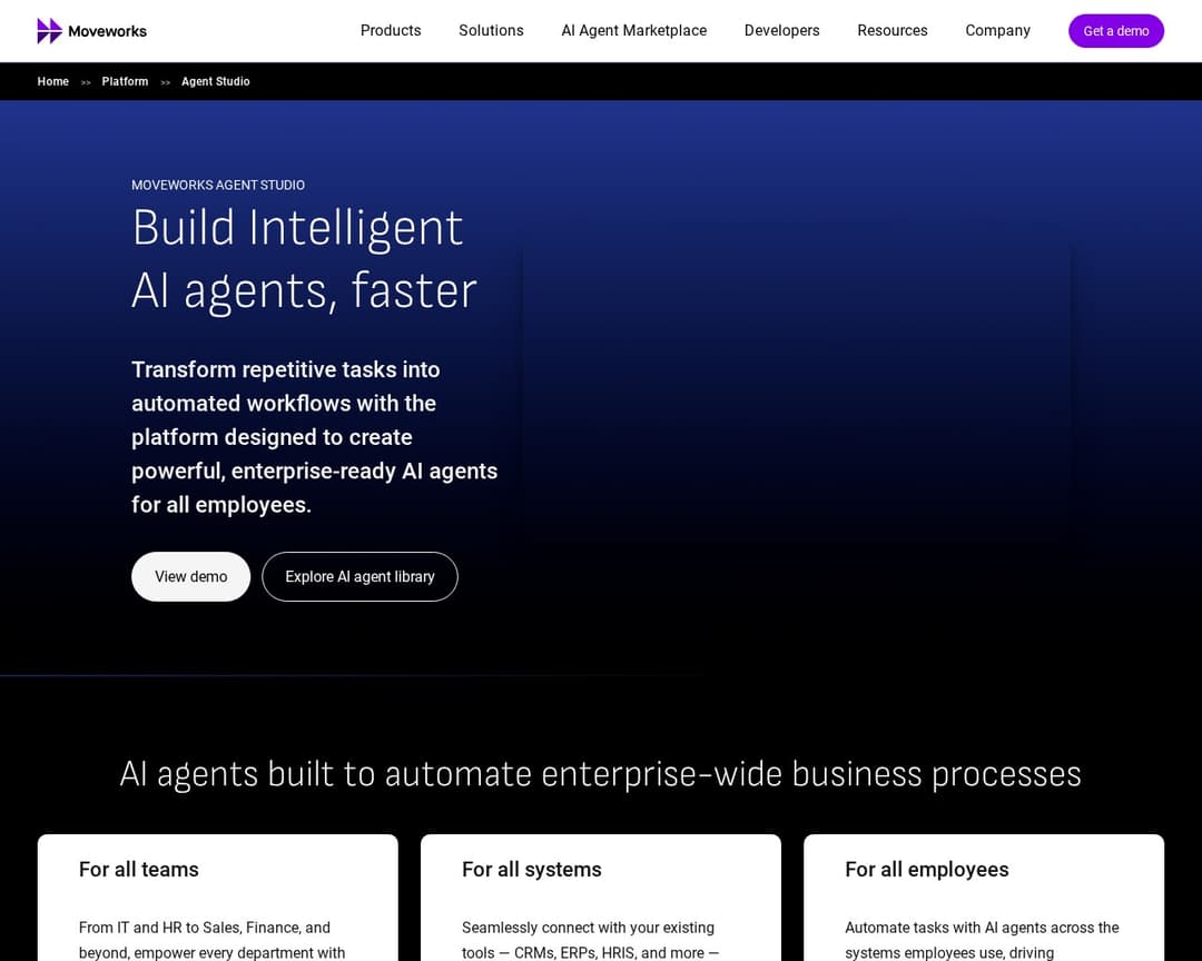 Moveworks Agent Studio