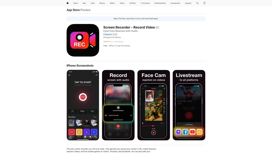 Screen Recorder - Record Video