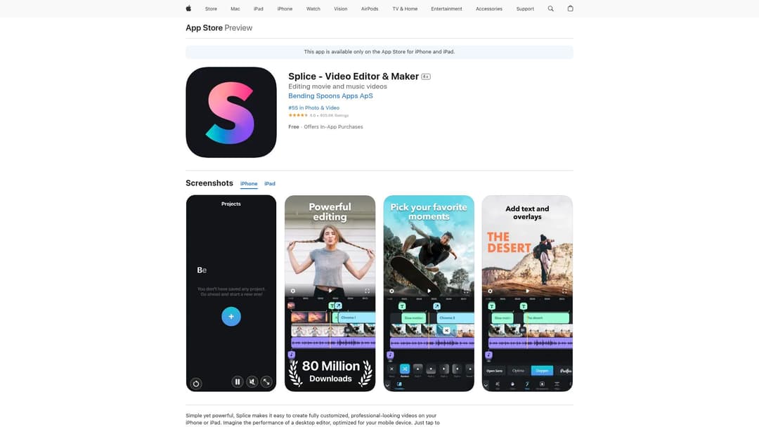 Splice - Video Editor & Maker