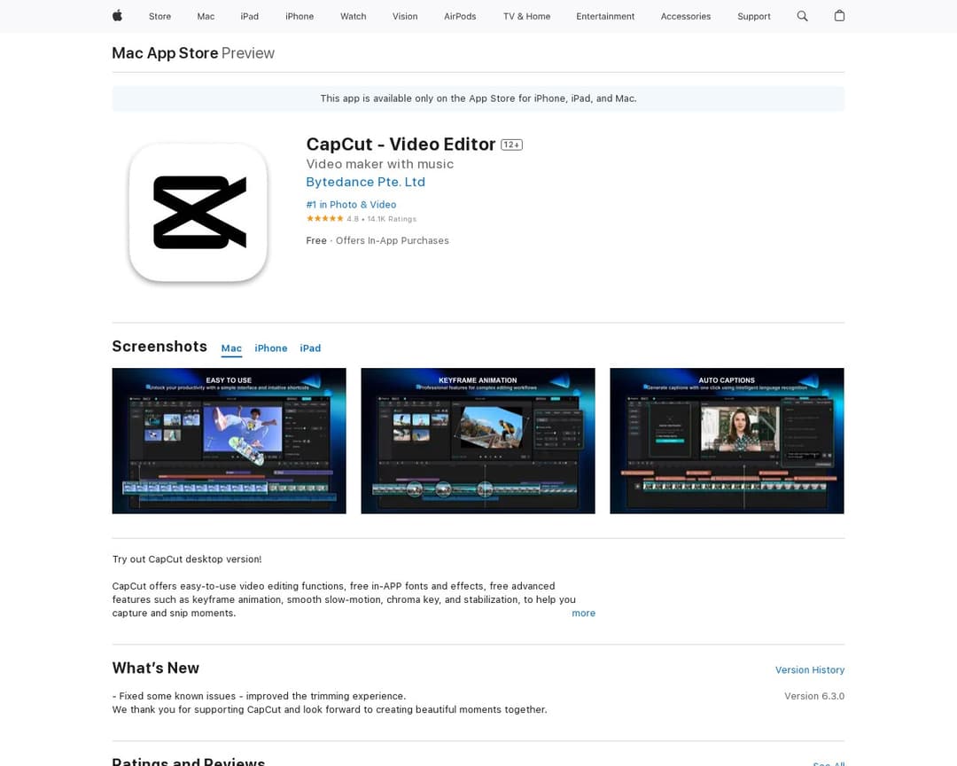 CapCut - Video Editor