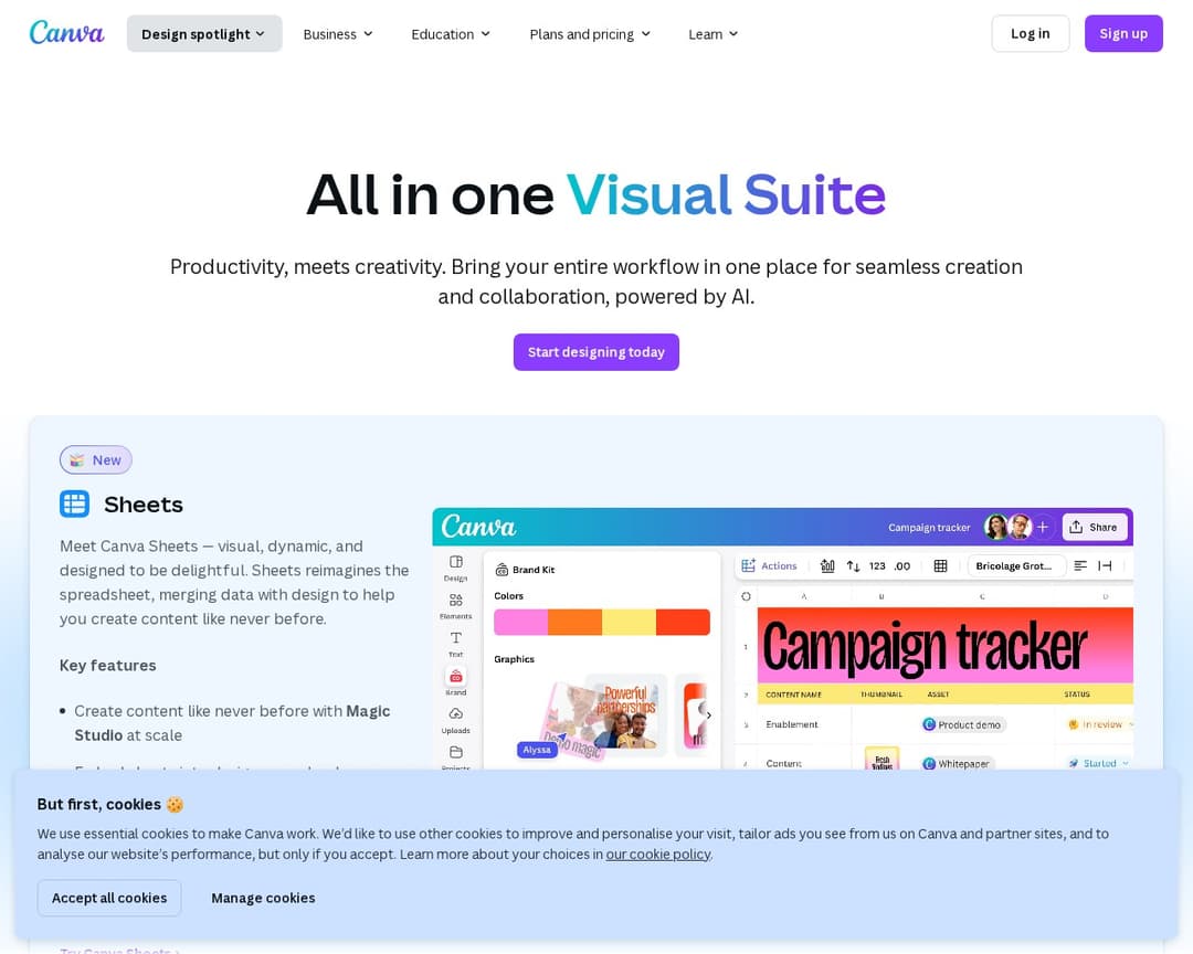 Canva Visual Suite