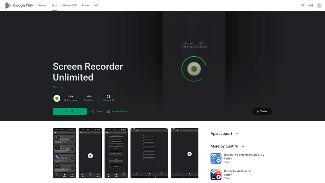 Screen Recorder Unlimited