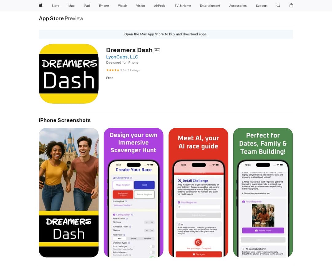 Dreamers Dash
