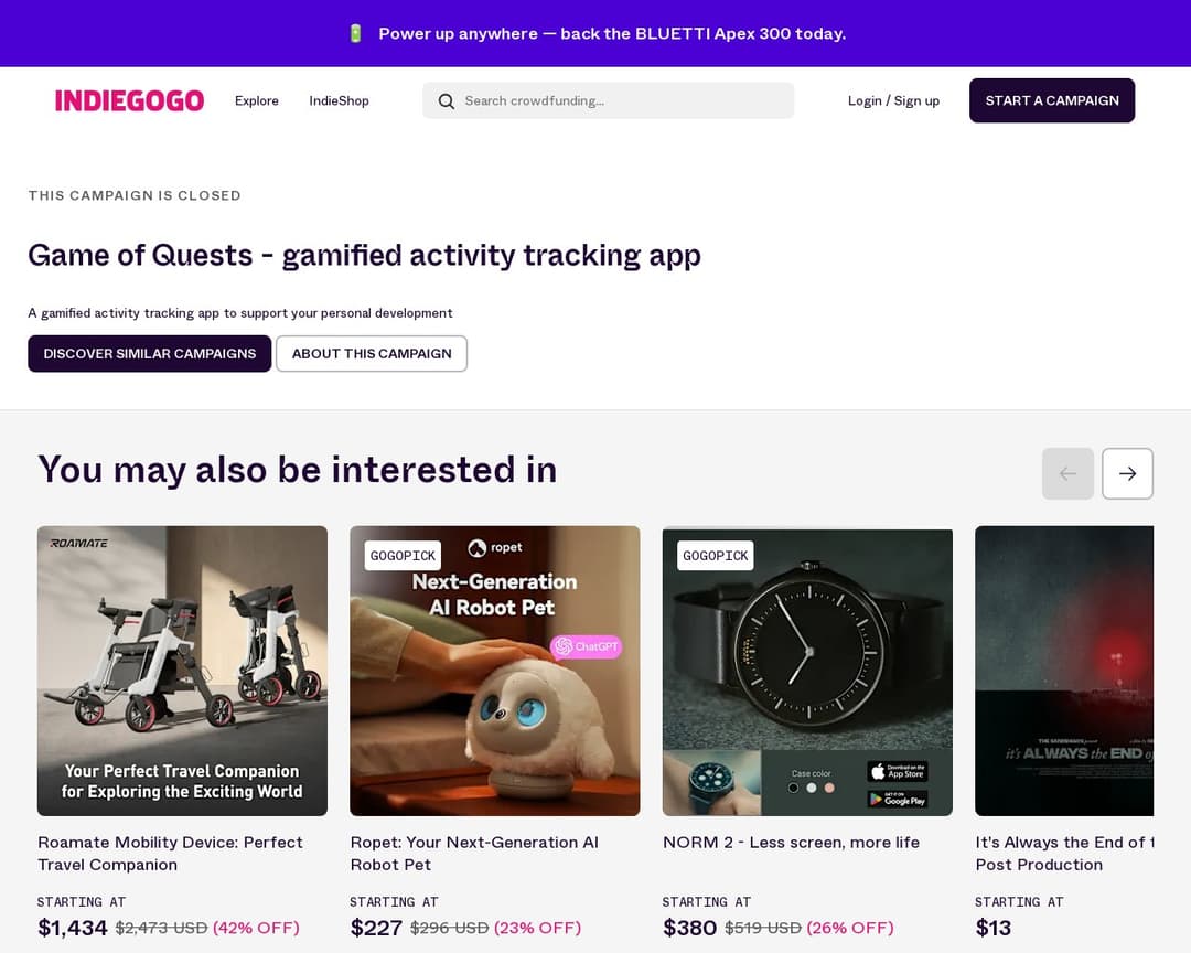 Game of Quests