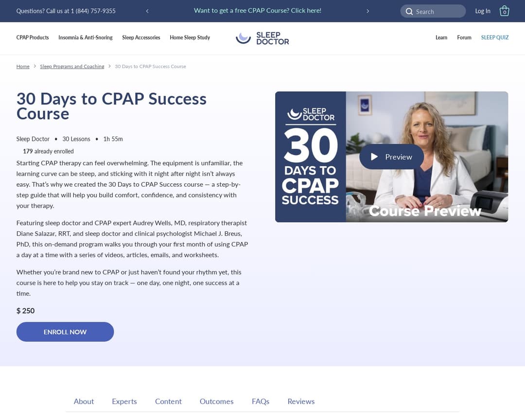 CPAP Success Course