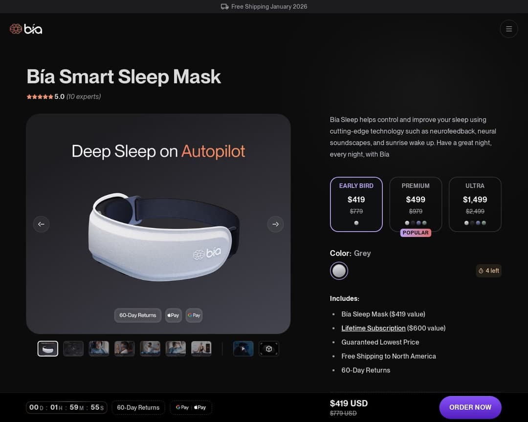 BioSmart Sleep Coach