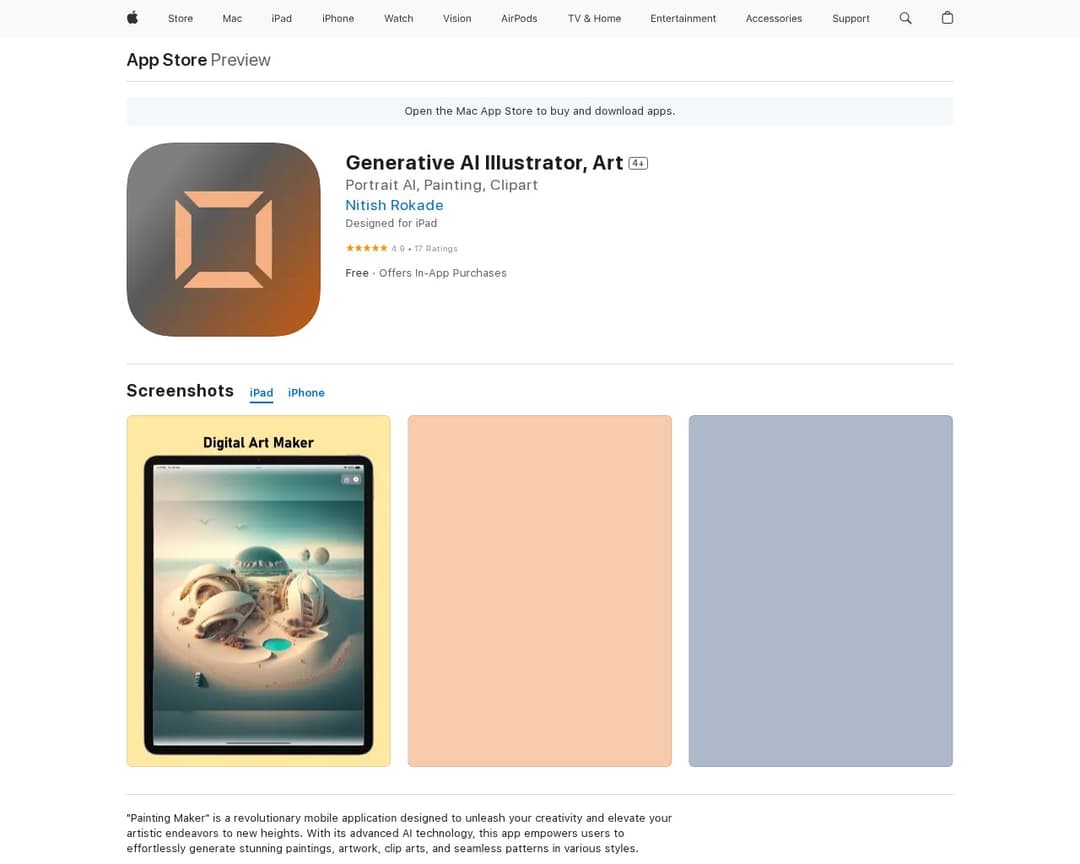 Generative AI Illustrator, Art