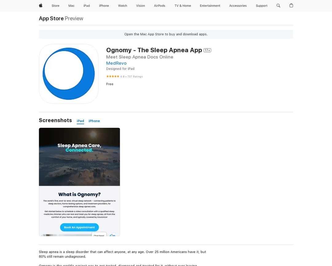 Ognomy - The Sleep Apnea App