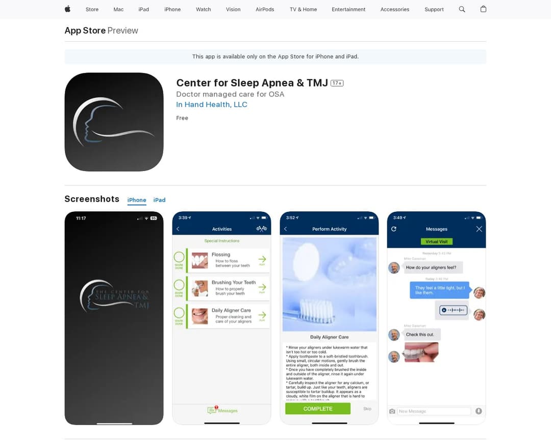 Center for Sleep Apnea & TMJ