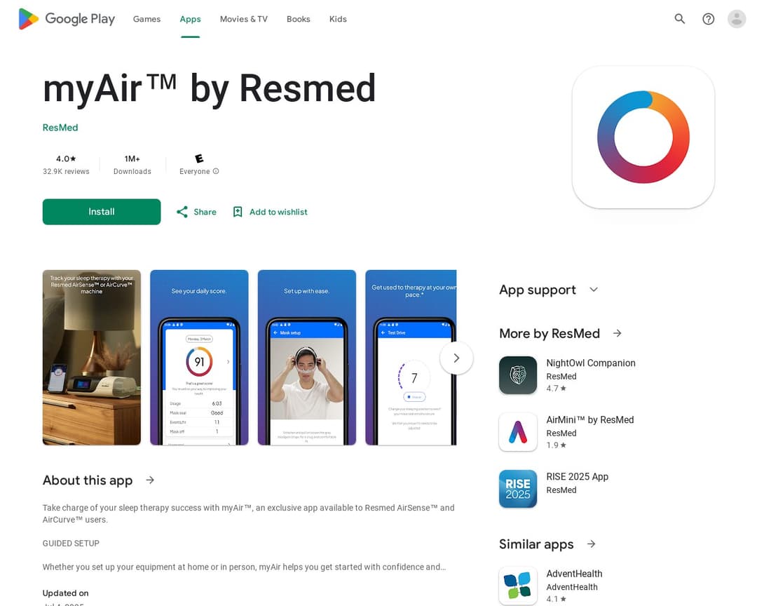myAir™ by Resmed