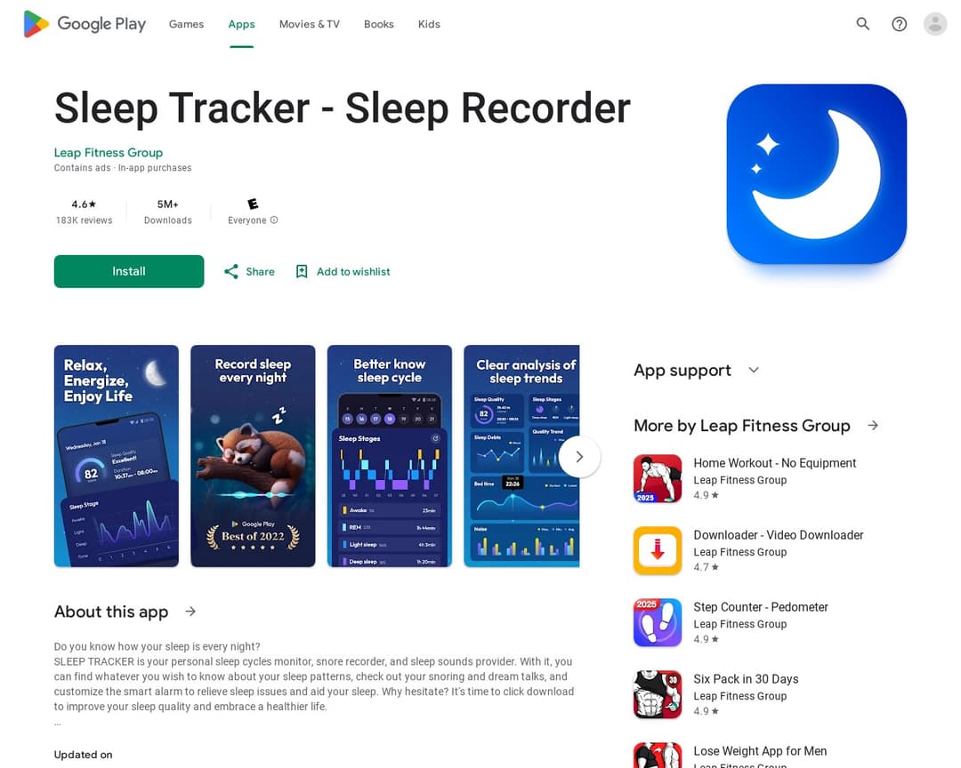 Sleep Tracker - Sleep Recorder