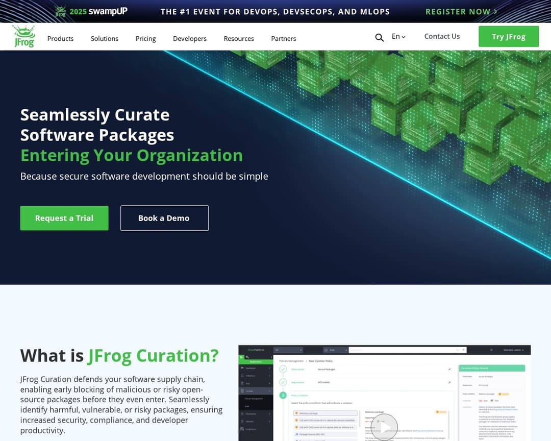 JFrog Curation