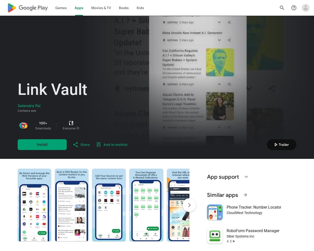 Link Vault