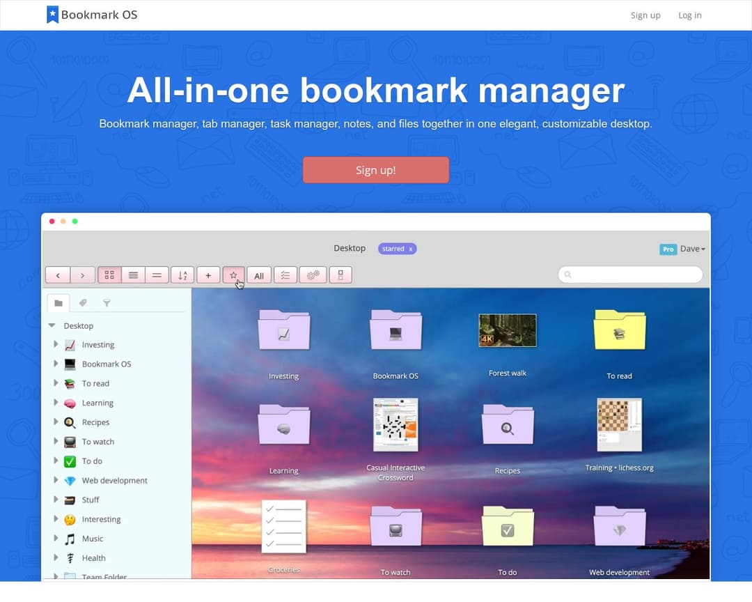 Bookmark OS
