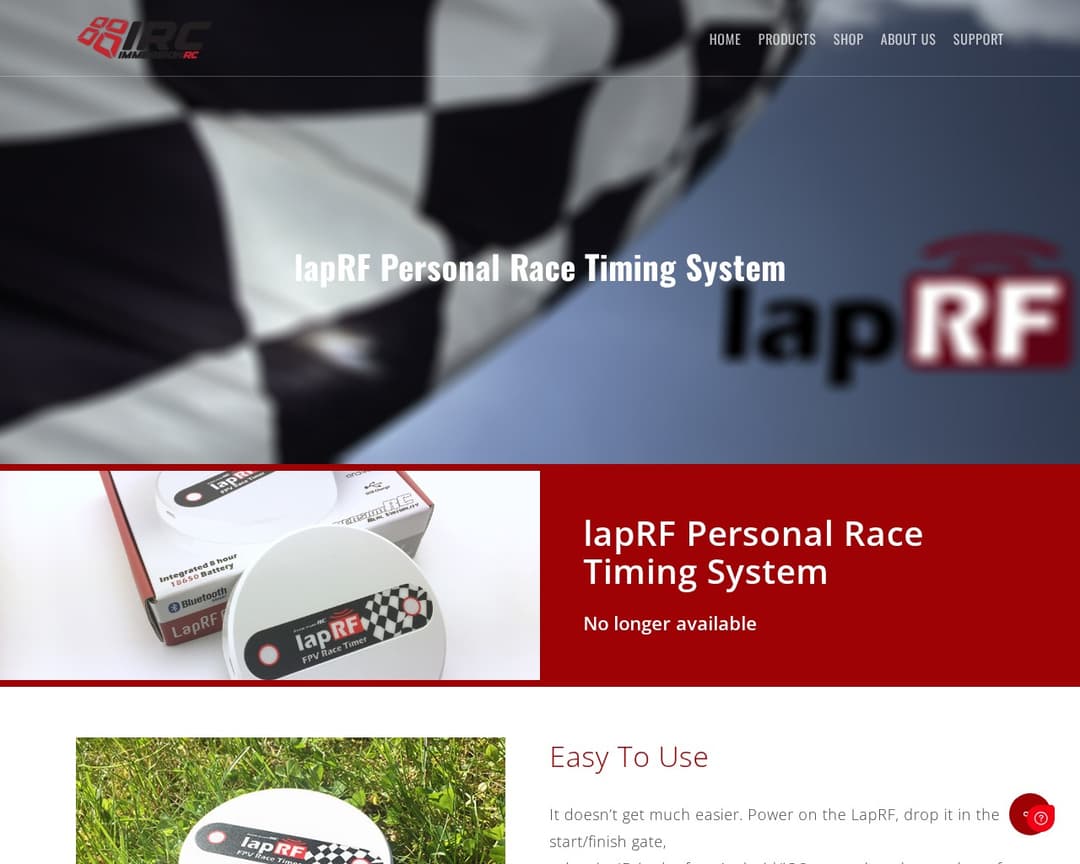 lapRF Personal Race Timing System