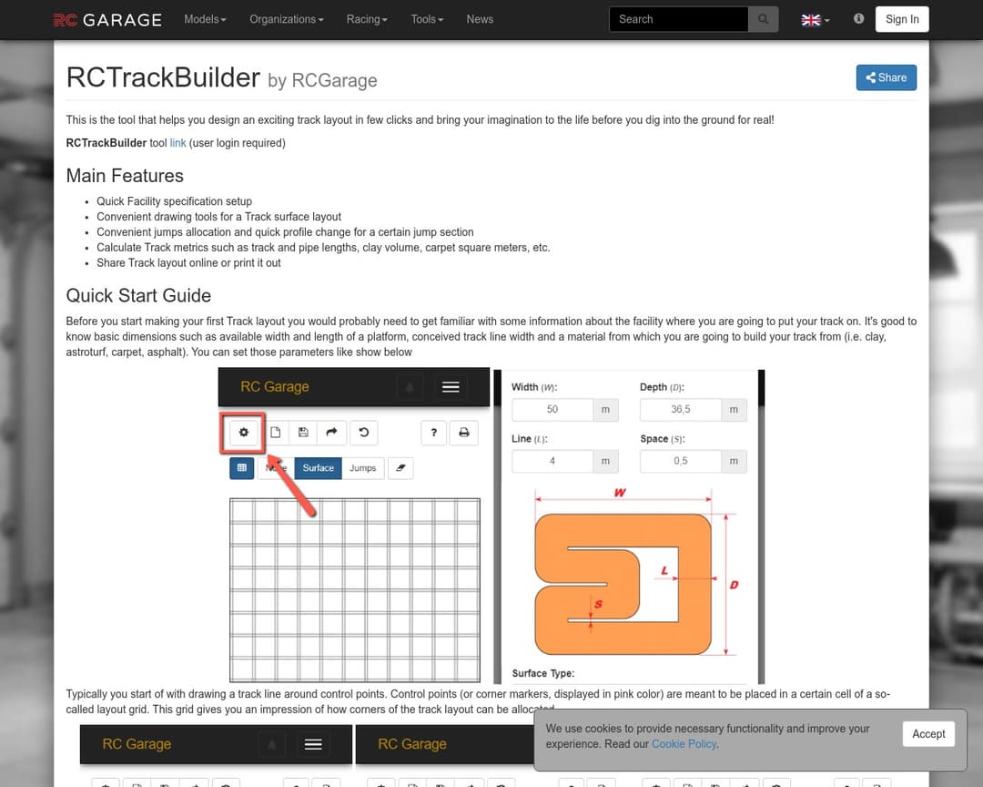 RCTrackBuilder by RCGarage