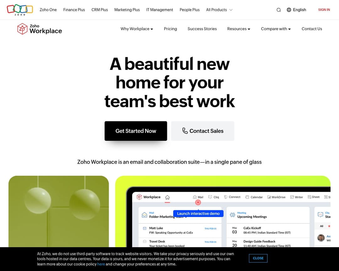 Zoho Workplace