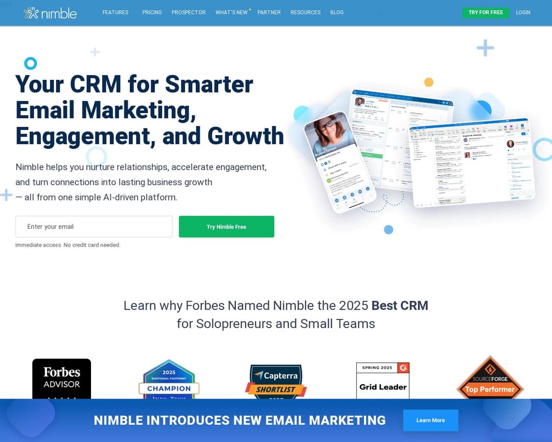 Nimble Contact Management