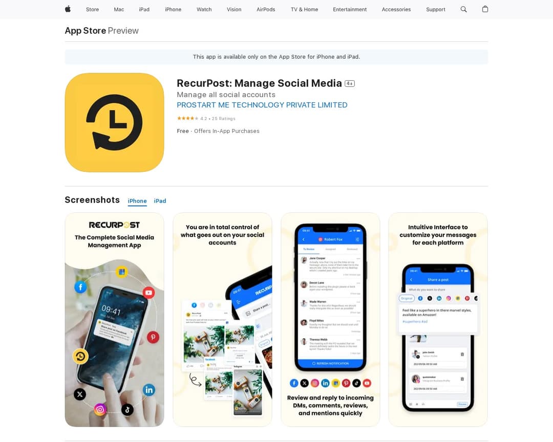 RecurPost: Manage Social Media