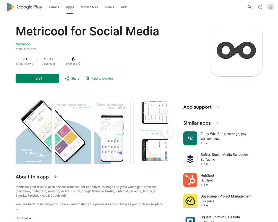 Metricool for Social Media
