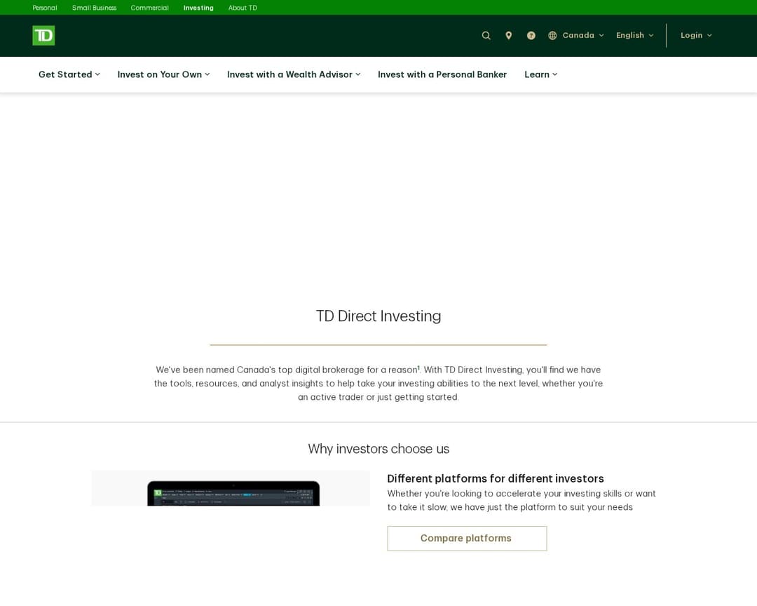 TD Direct Investing