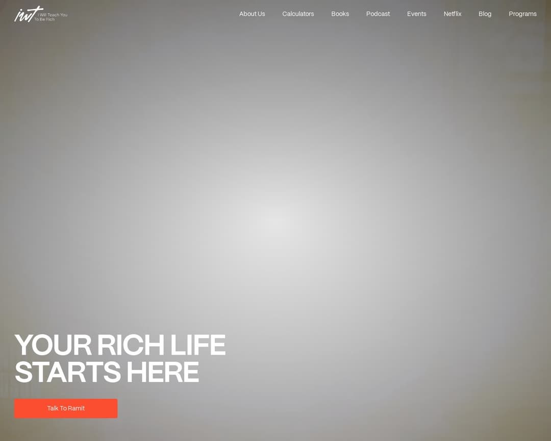 I Will Teach You to be Rich