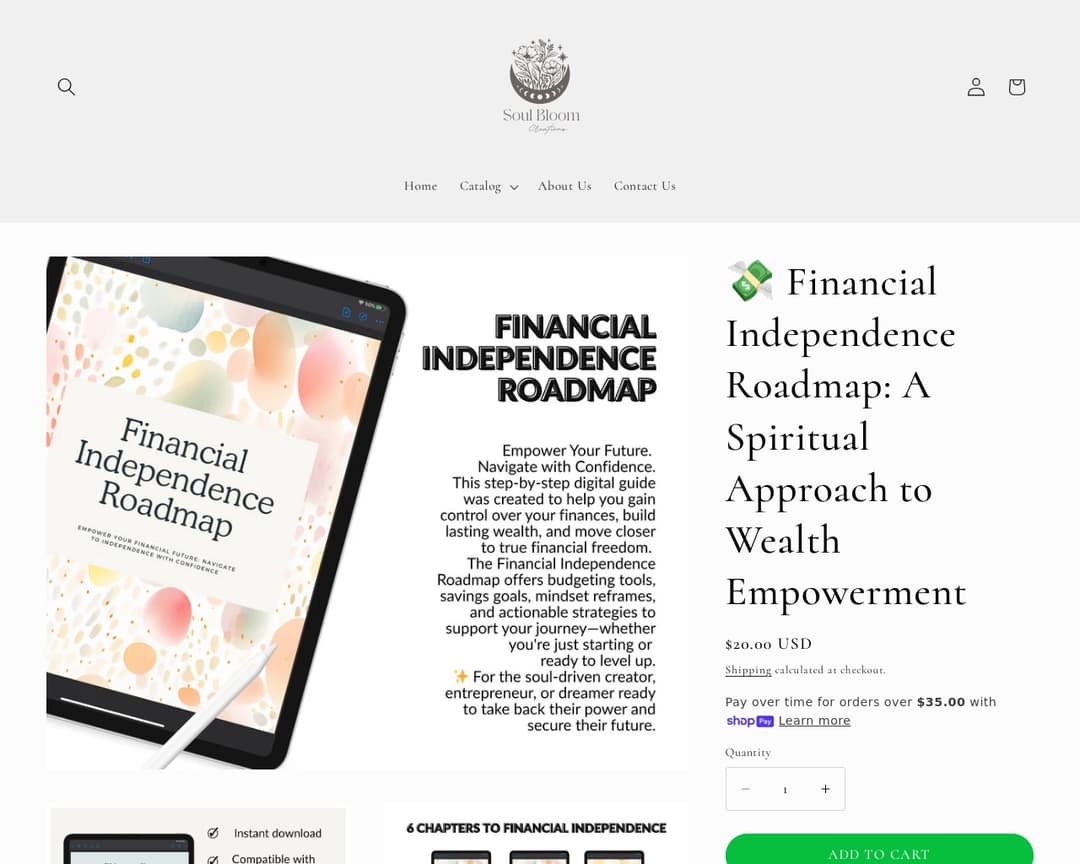 Financial Independence Roadmap: A Spiritual Approach to Wealth Empowerment