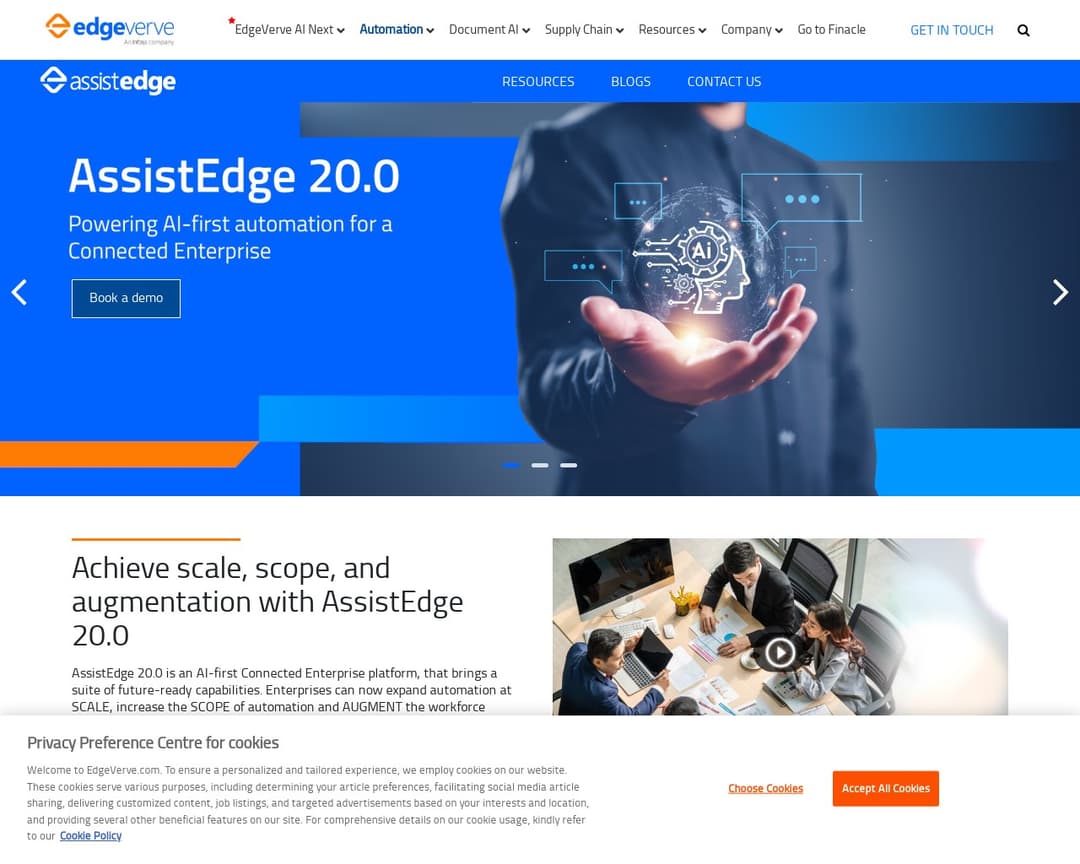 EdgeVerve AI Next