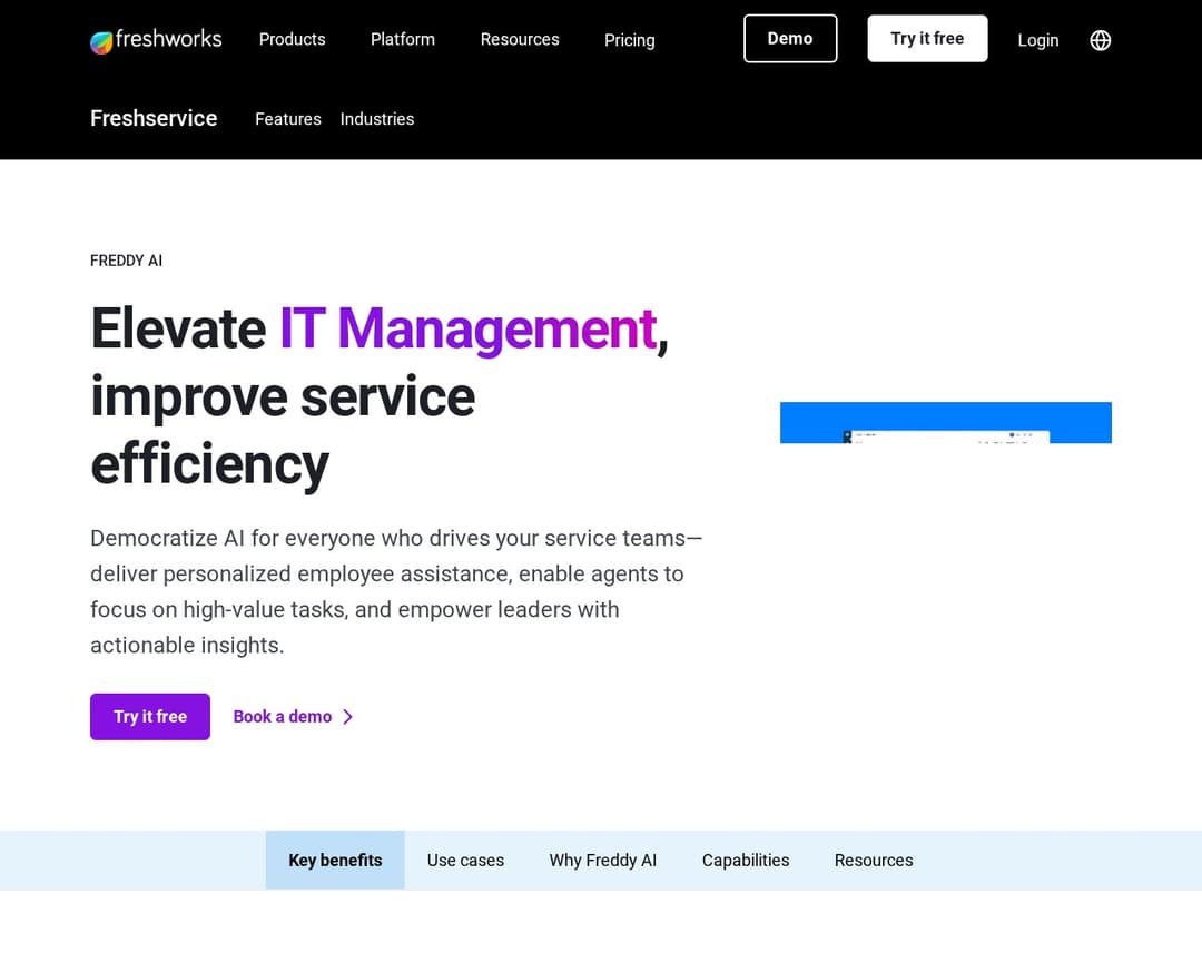 Freshservice (Freddy AI)