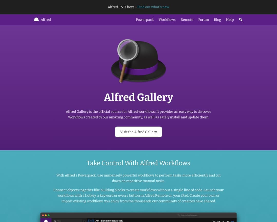 Alfred (Workflows)