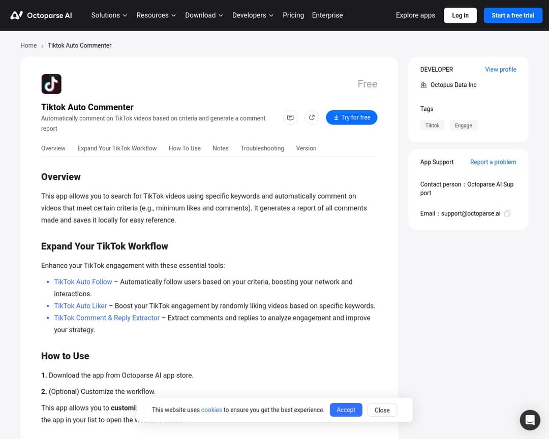 Tiktok Auto Commenter