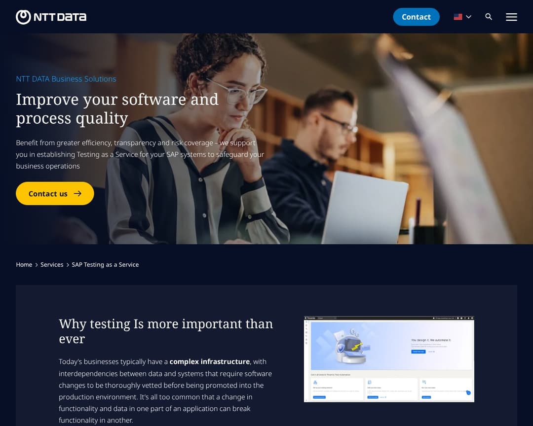 SAP Automated Testing Services