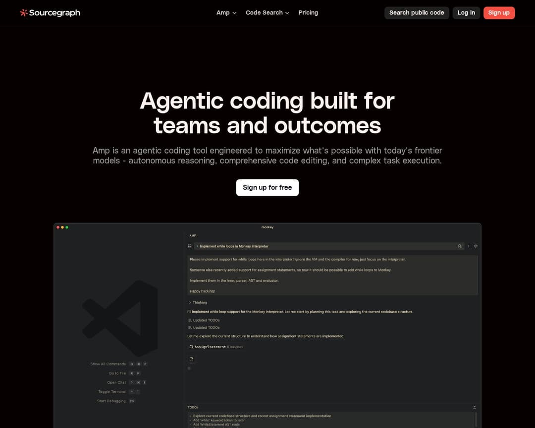 Sourcegraph Amp