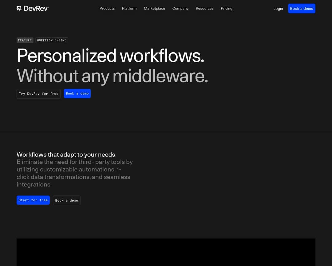 DevRev Workflow Engine