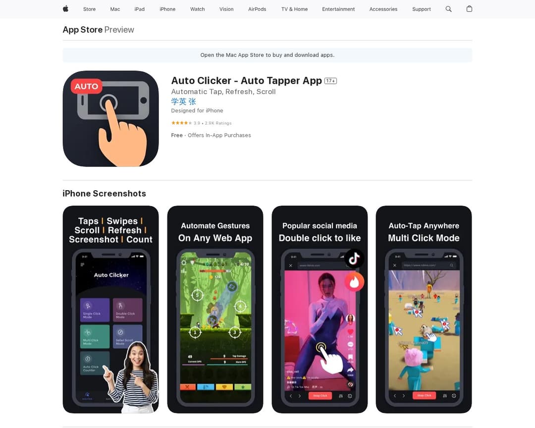 Auto Clicker - Auto Tapper App