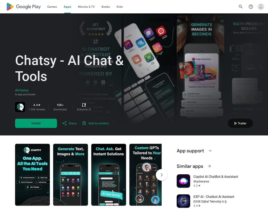 Chatsy - AI Chat Assistant
