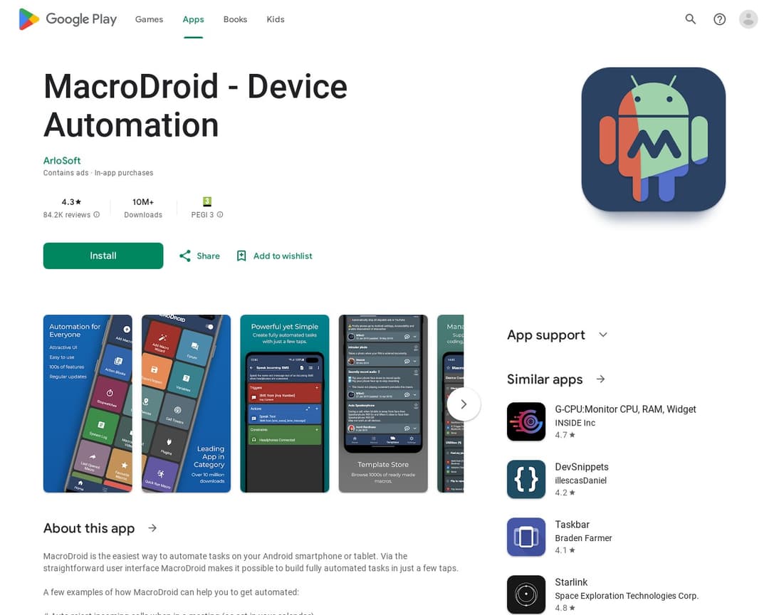 MacroDroid - Device Automation
