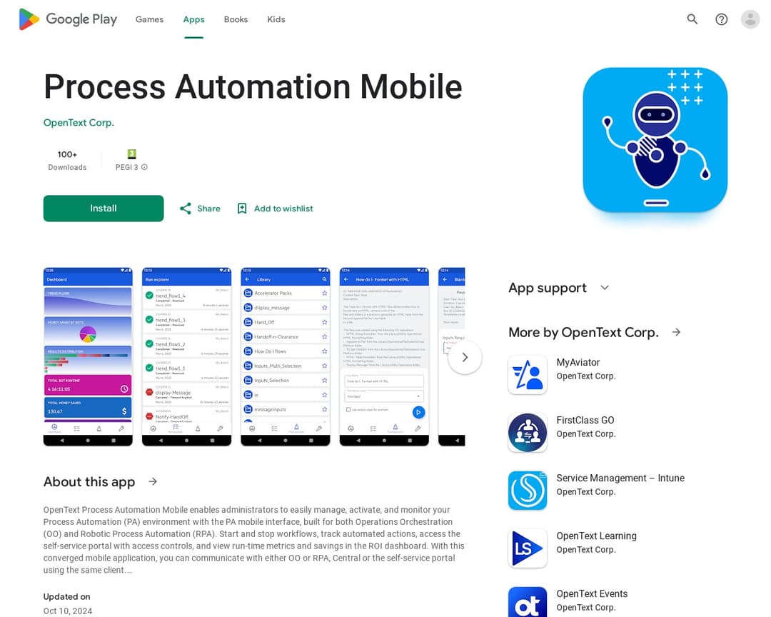 Process Automation Mobile