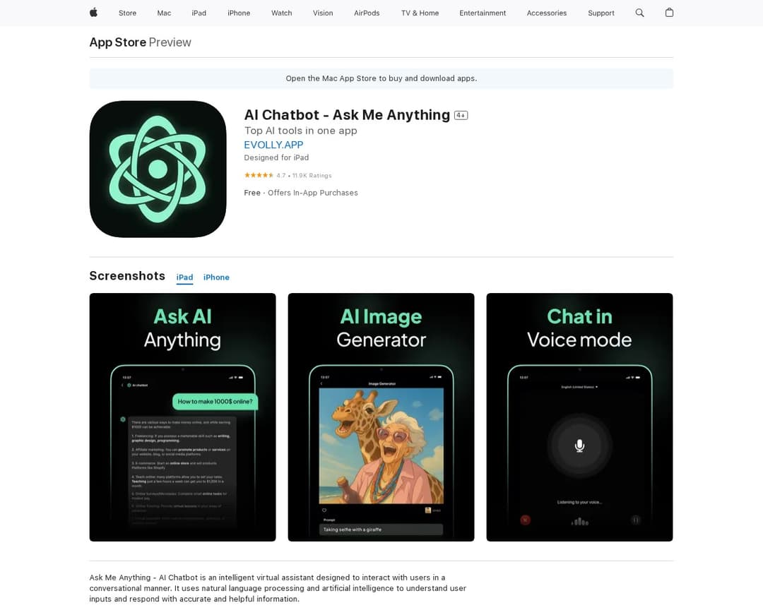 AI Chatbot - Ask Me Anything