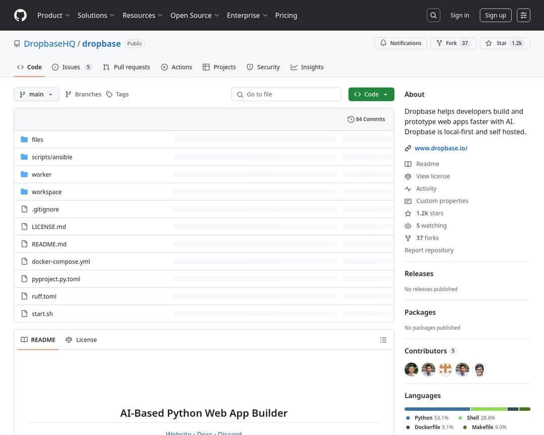 Dropbase AI