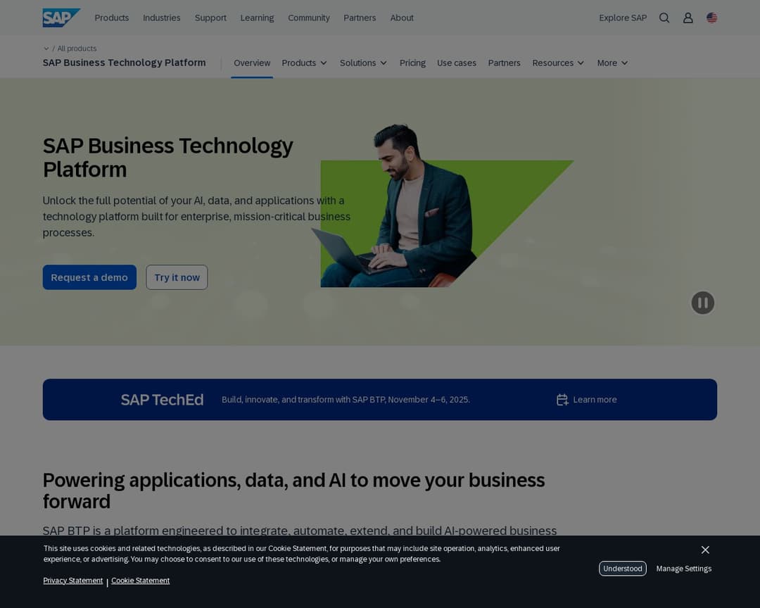 SAP Business Technology Platform