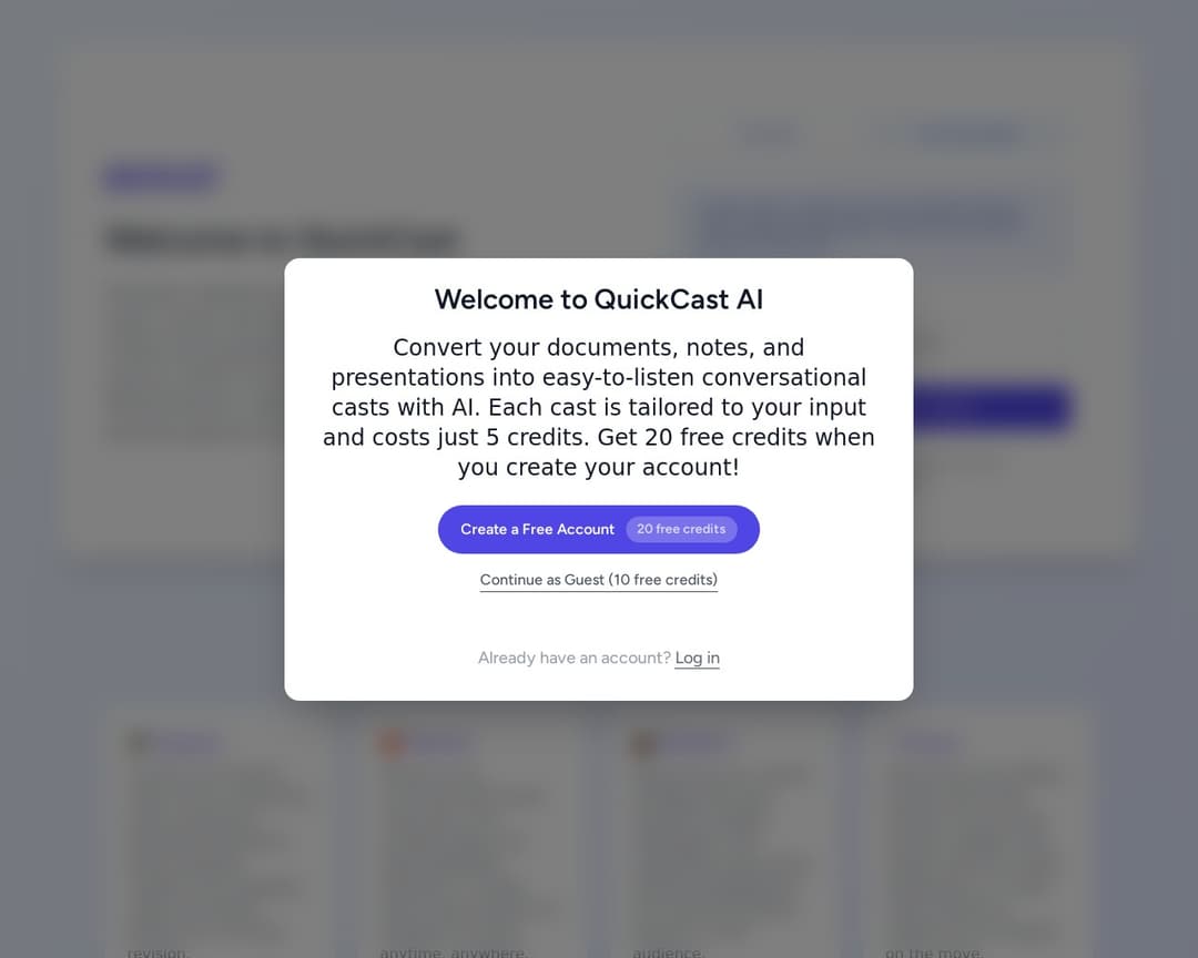 Quickcast