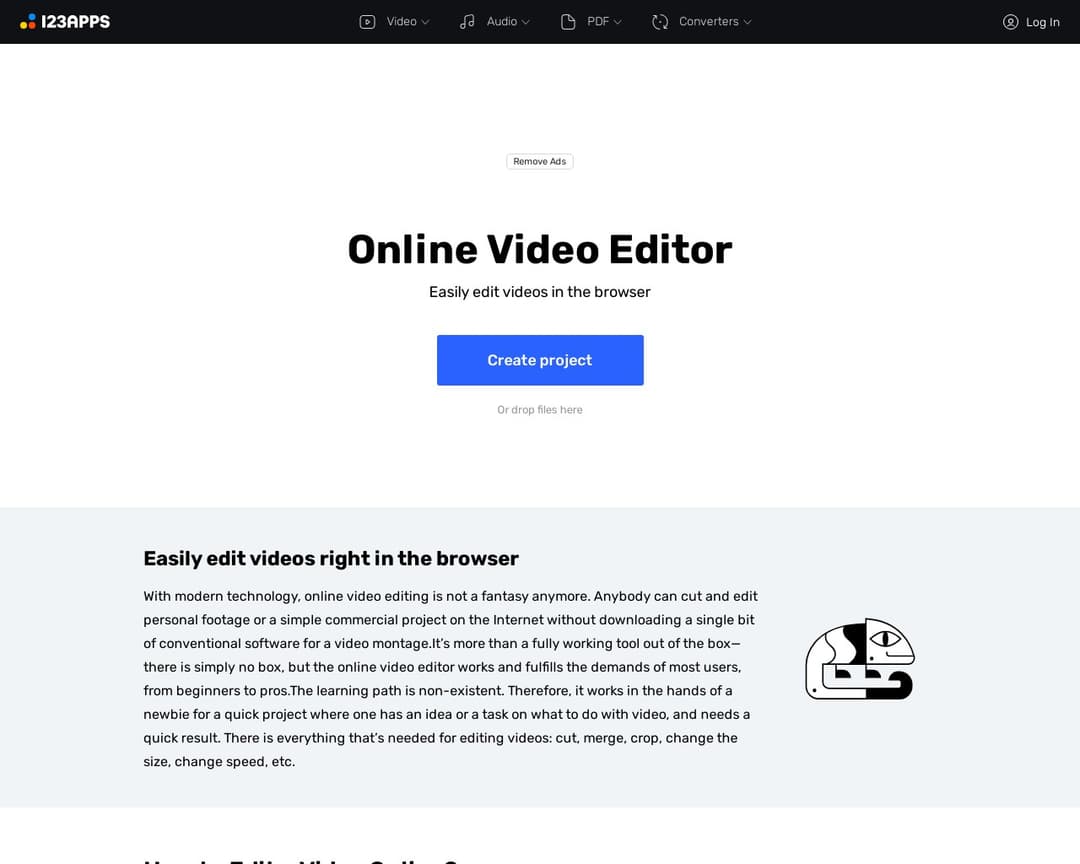 Online Video Editor by 123apps