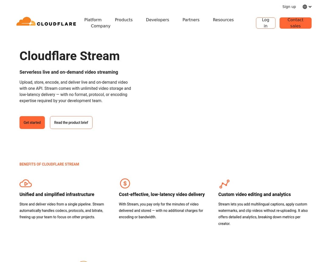Cloudflare Stream