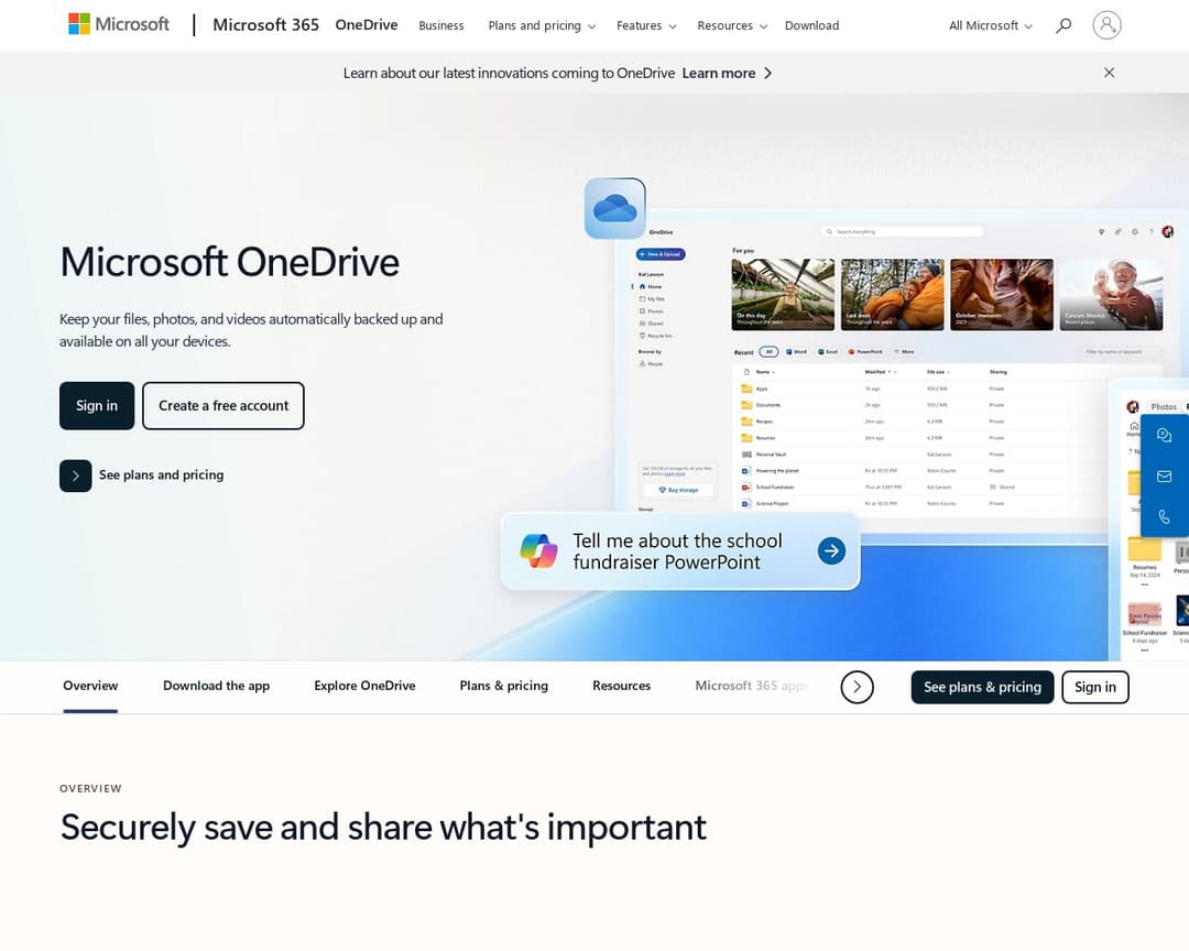 OneDrive (by Microsoft)