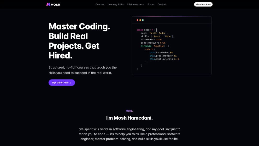 Code With Mosh